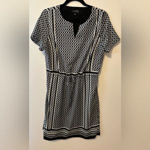 The Limited Black White Dress